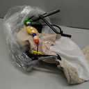 Baby Bouncer, Bouncer Seat for Babies 0-12 Months, Ergonomic Baby Seat Breathable and Comfortable Cushion with 3-Height Adjustments, Infant Rockers Portable Folding and Detachable