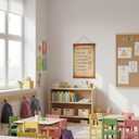 Herman Desde 1989 Inspirational Wall Decor - Positive Affirmations Wall art, Motivational Posters for Offices Classrooms & homes, Mental Health phrases , positive daily quotes, Wall Scroll with Wood Hanger 12x16 (green)