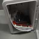 Reemix Mini Fridge 4L, 6 Can Portable AC+DC Power Cooler, Aqua