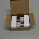 TESSAN 2 Pack Type E F Plug Adapter USB C, Germany France Power Adaptor with 3 USB Charger Ports, 4 AC Outlets Travel Plug for US to Europe EU Spain Iceland Korea Greece Russia German French