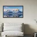 19x33 inch Picture Frame Solid Wood Black (A23B1933)