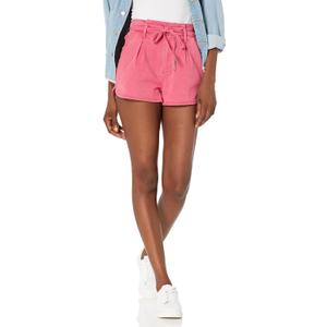 PAIGE Women's Harlie Short Self Tie Pleats, (Size 28)