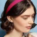 Wisecy Headbands for Women Non Slip Trendy Headbands for Women's Hair 1 inch Wide Cute Head Bands for Girls, Elastic Hair Bands for Women's Fashion Accessories (5Pcs) (Black, blue, rose red, pink, white)