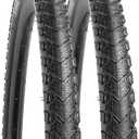 YUNSCM 2-PCS 700C Bike Tires 700x40C/40-622 Compatible with 700x38C 700x39C 700x40C 700x41C 700x42C Bike Bicycle Tires