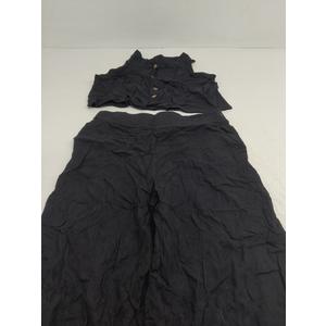 Anrabess XL, Pack Of 2 Black  Pants And Top