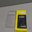 JETech Case for iPhone 17 Pro Max 6.9-Inch, Non-Yellowing Shockproof Phone Bumper Cover, Anti-Scratch Clear Back (Clear)