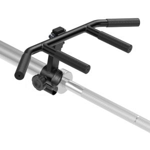T Bar Row Multi-Grip Handle Bar Attachment with Rubber Grip For Landmines and 1 2 Inch Olympic Barbell Weight Bar Home Gym Equipment Lateral Exercise Triceps Lats to Build Back Arm Shoulder Muscles