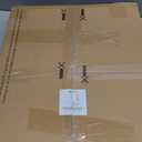 Folding TV Tray Adjustable Dinner - Trays for Eating On Couch Wooden Tables Mate Stand Foldable Desk with Cup Holder Portable (Rustic)