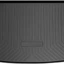 Mixsuper Custom Fit Cargo Liner for 2017-2022 Kia Sportage (Cargo Tray in Upper Deck Position) All Weather Trunk Liner Rear Durable Anti-Slip Cargo Mat Black