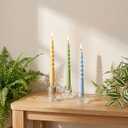 Glass Taper Candlestick Holders Classic Small Candle Holder Candle Stands