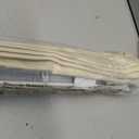 LazBlinds No Drill Light Filtering Roman Shades, Beige, 34" W x 48" H