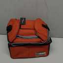 OPUX Lunch Box For Men Women, Insulated Large Lunch Bag Adult Work, Double Decker Lunchbox Meal Prep, Dual Compartment Leakproof Lunch Cooler, Soft Lunch Pail Tote Boys Girls Kids School, Red 16 Cans