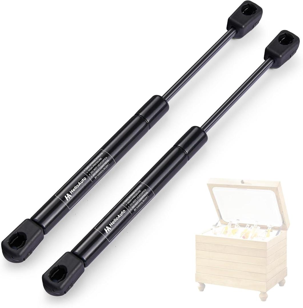 10-inch 35 lbs Gas Struts, 10" Gas Shocks for Truck Tool Box, Springlift Gas Spring Lift Support for Weather Guard Pickup Toolbox Lid Storage Boat Hatch Lid Cabinets Door, 2 pcs