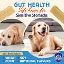 Himalayan Dog Chew Yogurt Sticks, Plain Flavored, Dog Treats With Prebiotics, Probiotics & Protein, Digestive Support, Lactose & Gluten Free, Natural Dog Treat for All Breeds, Made in America, 5 Count (4.8 Ounce (Pack of 1))