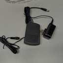 KPCB Tech Sewing Machine for Beginners [Full Set] with Finger Guard and Fabric Bundles - Mini Sewing Machine with Sewing Kits, Foot Pedal, US Adapter and Extension Table (White)