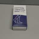 Cotton Compression Socks Women&Men with Grips Non Slip 15-20mmHg Knee High Graduated Sock for Nurse, Pregnancy, Yoga (Large-X-Large, 03-3 Pairs-black)