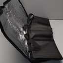 Bodaon Insulated Food Delivery Bag, XXXL Pizza Delivery Bags for Hot and Cold Food, Commercial, Large Capacity Reusable Warming Bag, Catering Cooler Bag for Doordash, Warmers for Parties (Black, 1Pk)