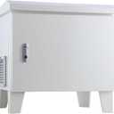 Pond Aerator Weatherproof Outdoor Cabinet,20.816.920.8 with Cooling Fan,pre-wired outlet (Small)