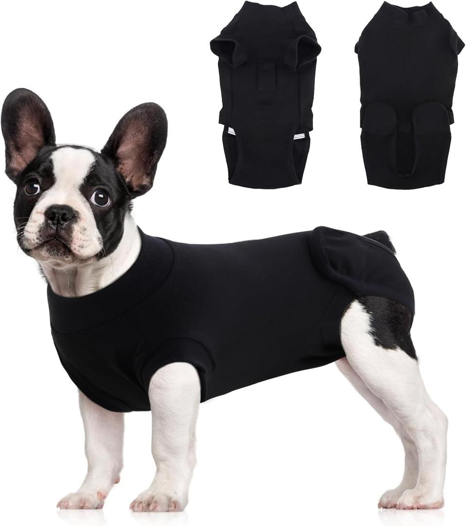 OYX Recovery Suit for Dogs Cats After Surgery，Cotton Dog Surgery Suit Female Spay，E-Collar & Cone Alternative Surgical Suit, Male Female Dog，Prevent Licking Dog Onesies Pet Surgery Recovery Suit XL