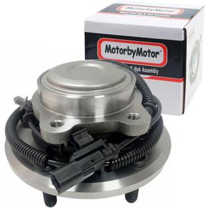 MotorbyMotor 512493 Rear Wheel Bearing and Hub Assembly 5 Lugs Fits for Dodge Grand Caravan, Chrysler Town & Country, Volkswagen Routan, Ram C/V Wheel Hub Bearing Assembly w/ABS