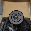 T2902BL Shower Trim Kit Compatible with moen T2902EPBL Shower Trim Kit, Matte Black Shower Head and Shower Lever Handle, Easy to Install, Without 2510 Valve