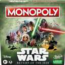 Hasbro Gaming Monopoly: Star Wars Return of The Jedi Board Game for 2-6 Players, Inspired by Return of The Jedi Movie, Game for Families and Kids Ages 8+ 