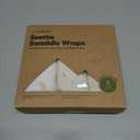 3-Pack Organic Baby Swaddle Sleep Sacks - Swaddles for Newborns, Infant 0-3 Months, Baby Girls, Boys, Soft & Snug Newborn Sleep Sack, Nursery Swaddling Blankets (Nibbles/Bruce, OS)