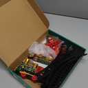 Train Set for Kids 3-5 4-7 4-8, Classic Christmas Electric Train Toys Set with Locomotive Engine, Lights & Sound, Tracks for Christmas Tree, Toy Train Set Gift for 3 4 5 6 Years Old Kids Boys Girls