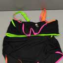 Yonique Women Plus Size High Waisted Bikini - Ribbed Two Piece Swimsuit Tummy Control Bathing Suit V-Wired 2026 Swimwear (16W)