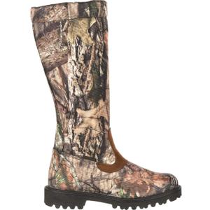 ROCKY Low Country Waterproof Snake Boot, Mossy Oak Break Up Country, Size 11(M)