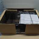 REGILLER 5-Wire Shelving Metal Storage Rack Adjustable Shelves,Standing Storage Shelf Units for Laundry Bathroom Kitchen Pantry Closet(Black,11.8" D x 16.6" W x 53.5" H)