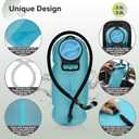 MARCHWAY 2.5L TPU Hydration Bladder, Ultra Durable Water Reservoir Bag with Insulated Tube for Hydration Pack for Cycling, Hiking, Running, Climbing, Biking