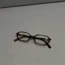 FEISEDY Fashion Rectangular Blue Light Glasses for Women Retro Small Frames Vintage Trendy 90s Square Eyeglasses B0255 (Tortoise)