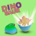 2 x 6 Pack Dinosaur Hatching Surprise Eggs Dinosaur Toys Easter Eggs for Kids Boys Girls Easter Basket Stuffers Gifts Birthday Party Favors Fillers