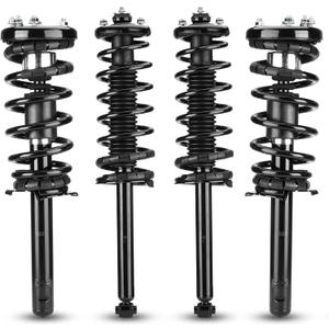 Front & Rear Struts for 1998-2002 Honda Accord / 1999-2003 Acura Tl / 2001-2003 Acura Cl, w/Coil Spring Shock Absorbers Replace 171691L 171691L 171691R 171299, 4PCS