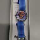 Disney Moana Kids' Plastic Time Teacher Analog Quartz Nylon Strap Watch