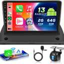 2G+64G for Volvo XC90 2002-2014 Android 13 Car Stereo with Wireless Carplay Android Auto, 9 Inch Touch Screen Car Radio Support GPS/WiFi/Bluetooth/FM/Voice Control/SWC/Backup Camera