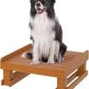 Wooden Dog Training Platform and Agility System, Durable Pet Training System for Place, Agility, & Steadiness Training for Indoor or Outdoor Use