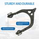Front Upper & lower Control Arm Kit with Ball Joint Left and Right Forward Rearward Suspension Kit for 2011 2012 2013 2014 Chrysler 300 Dodge Challenger Charger RWD Models.