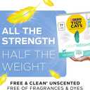 Purina Tidy Cats LightWeightFree and Clean Unscented, Multi-Cat, Clumping, 99.9 Percent Dust Free Cat Litter - 17 lb. Box