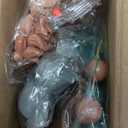 25PCS Jungle Safari Cake Toppers Set - 3D Zoo Animals Cake Toppers with Trees & Leaves, Wild One Birthday Decor for Jungle Theme Parties Supplies, Safari Cake Decorations