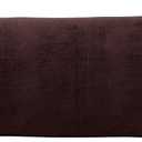 EVOLIVE Soft Micromink, Faux Fur, Faux Suede, Faux Velvet Body Pillow Cover 21"x54" Replacement with Zipper Closure (21"x54" Body Pillow Cover, Brown)