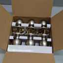 BESTTEN [3 Pack] Door Knob with Lock and Key, Keyed Different Entry Door Knob, for Entrance and Front Door, Satin Nickel
