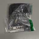 Hercicy 6 Packs Black Satin Spa Headband Silk Adjustable Spa Hair Wrap Facial Headband Terry Cloth for Women Sleep Makeup