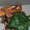 GUEMONG Kids Boys Halloween Long Sleeve T-Shirts Pants Cosplay Suits Christmas Costume With Leaf Skirt Pack of 1