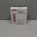 4.8IN Longer Electric Foot Callus Remover with 80pcs Sandpaper Discs, Professional Aluminum Callus Remover for Feet, Stepless Speed Control Pedicure Tools for Dead Skin (Pink)