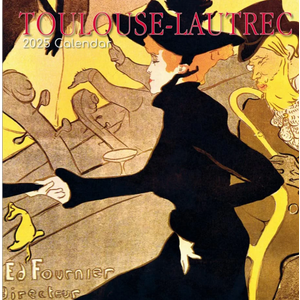 Toulouse-Lautrec - Henri de Toulouse-Lautrec - Art Calendar 2025 16 Month Calendar: Original The Gifted Stationery Co. Ltd [Multilingual] [Calendar] (Wall Calendar)