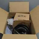 Asylove Turkish Moon Lamp, Mosaic Moroccan Table Lighting, Standing Turkish Lamp, Decor Home Floor Lighting Accessory, Total Dim. 7.5 x 11 x 18 inches (Coffemilk)