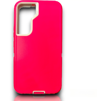 Samsung S22 AND S22 Plus Heavy Duty Defender Cases Pink