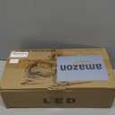 MGLLIGHT 7 Inch LED Headlights Round Halo Angel Eyes DRL Amber Turn Signal Lights H6024 LED Headlights Replace High/ Low Sealed Beam Fits Wrangler JK TJ LJ CJ with H4 H13 Adapter, 2PCS